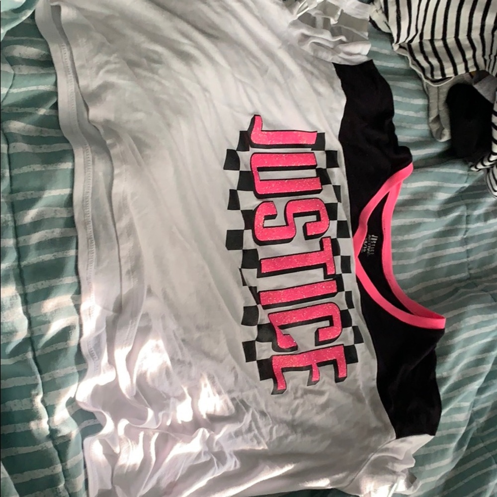 Justice crop top